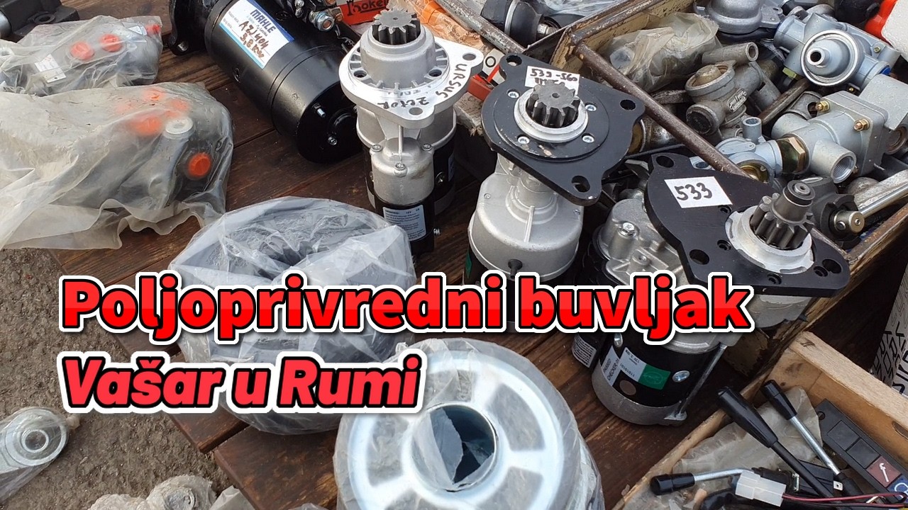 Poljoprivredni buvljak Vašar u Rumi