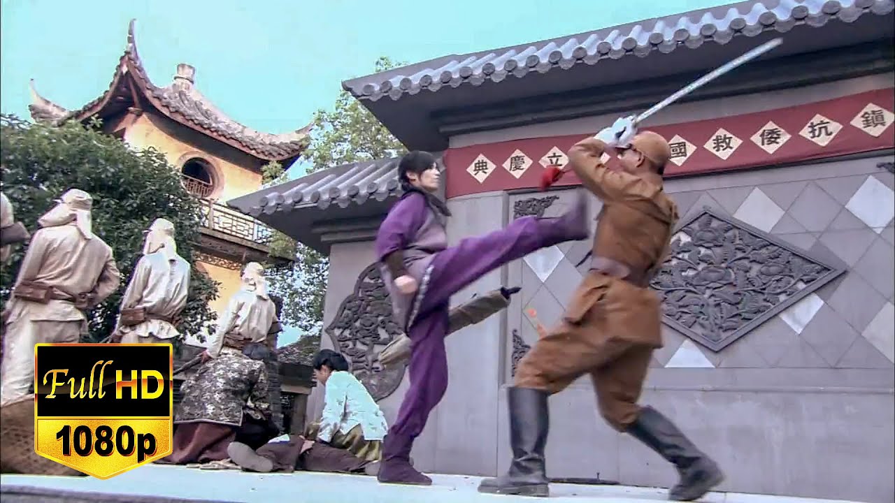 [Kung Fu Movie] This beautiful woman held hostage by the Japanese army is actually a kung fu master!