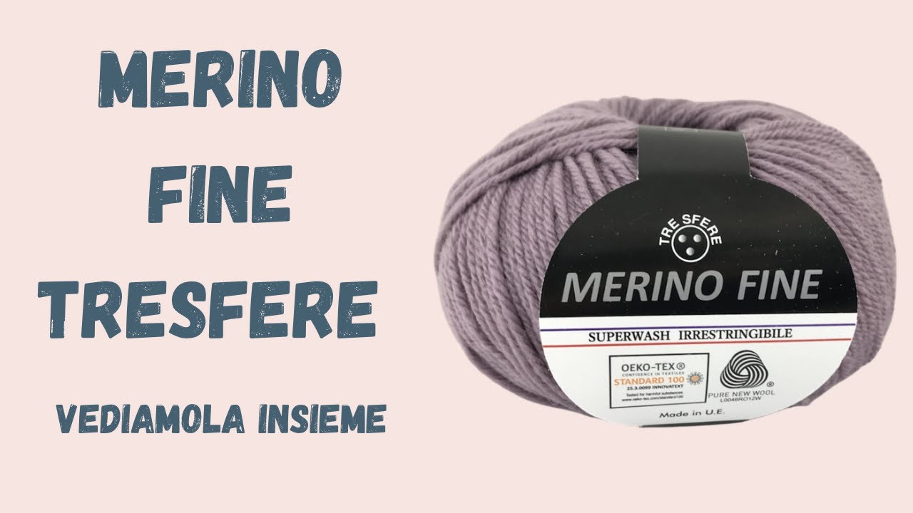 Lana merino fine Tresfere, recensione, impressioni e lavorazione su pannello