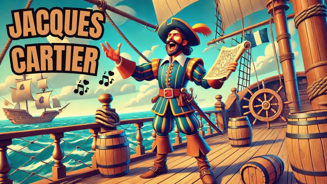 Jacques Cartier Song | Kids Song | Social Studies