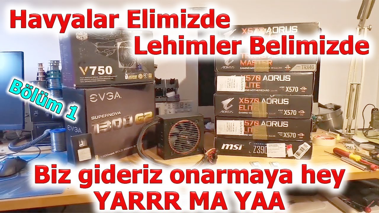 Hurda Parçalarla PC Toplama 1: Ön Bilgiler.  Ryzen 3700x, x570, TRX40, Evga, THREADRIPPER??