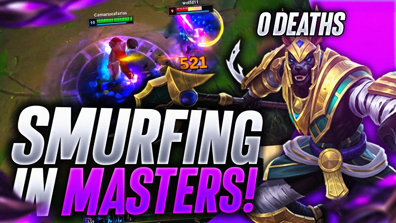 Rank 1 Nasus SMURFING in Masters S13 Nasus vs Malzahar | Carnarius | League of Legends