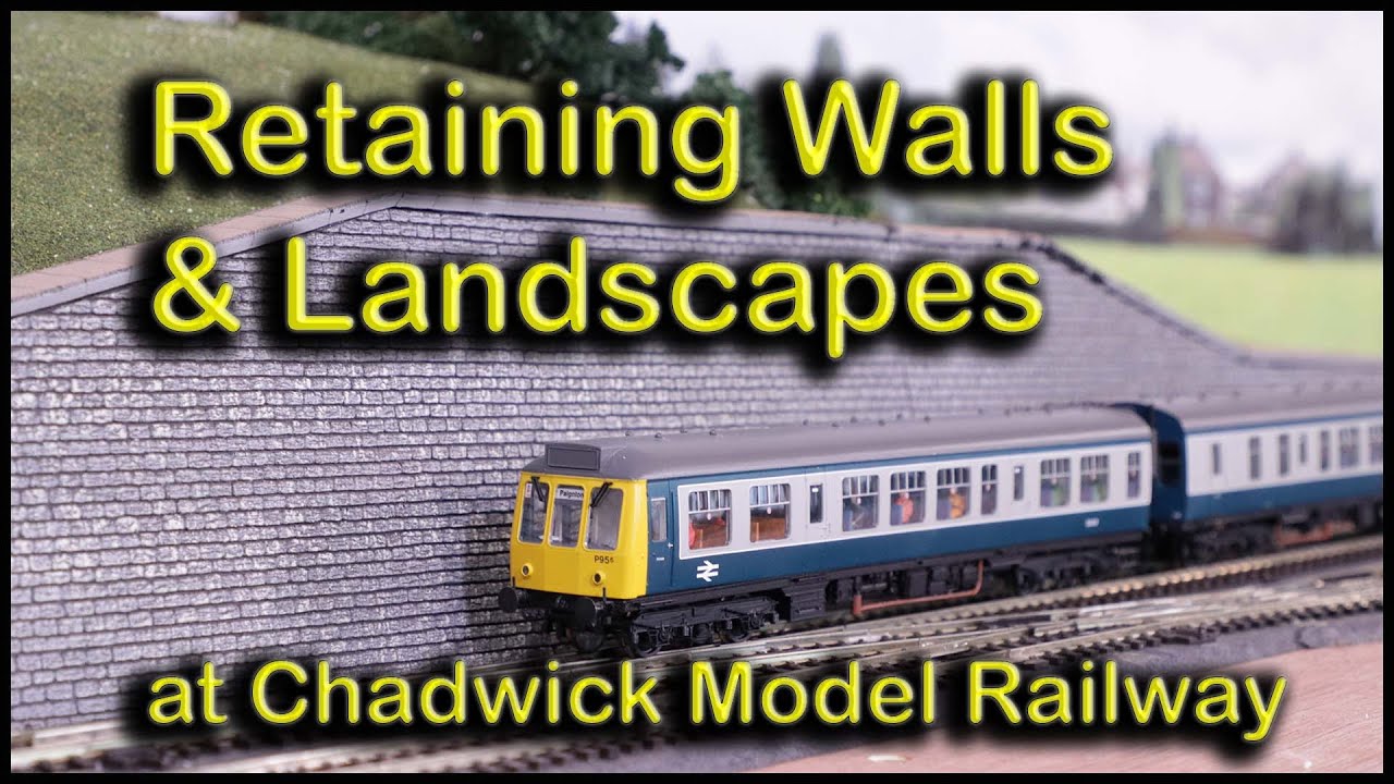 Retaining Walls and Landscapes at Chadwick Model Railway | 129.