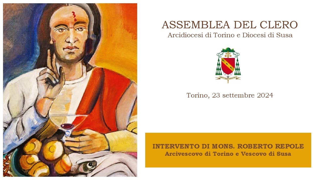 Intervento di mons. Roberto REPOLE all’Assemblea del Clero di Torino e Susa, 23-09-24