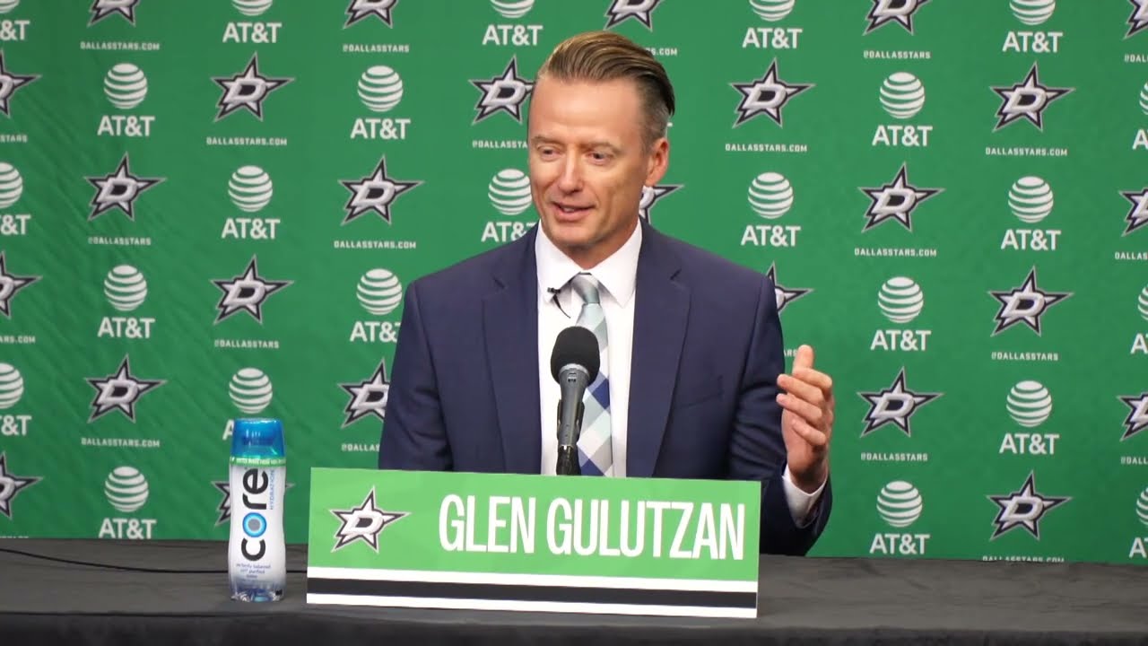 Dallas Stars introduce new head coach Glen Gulutzan
