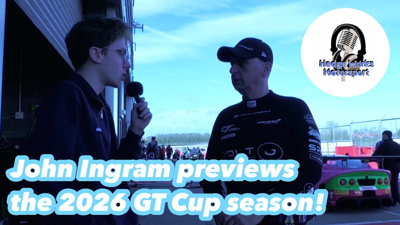 John Ingram previews the 2026 GT Cup season!