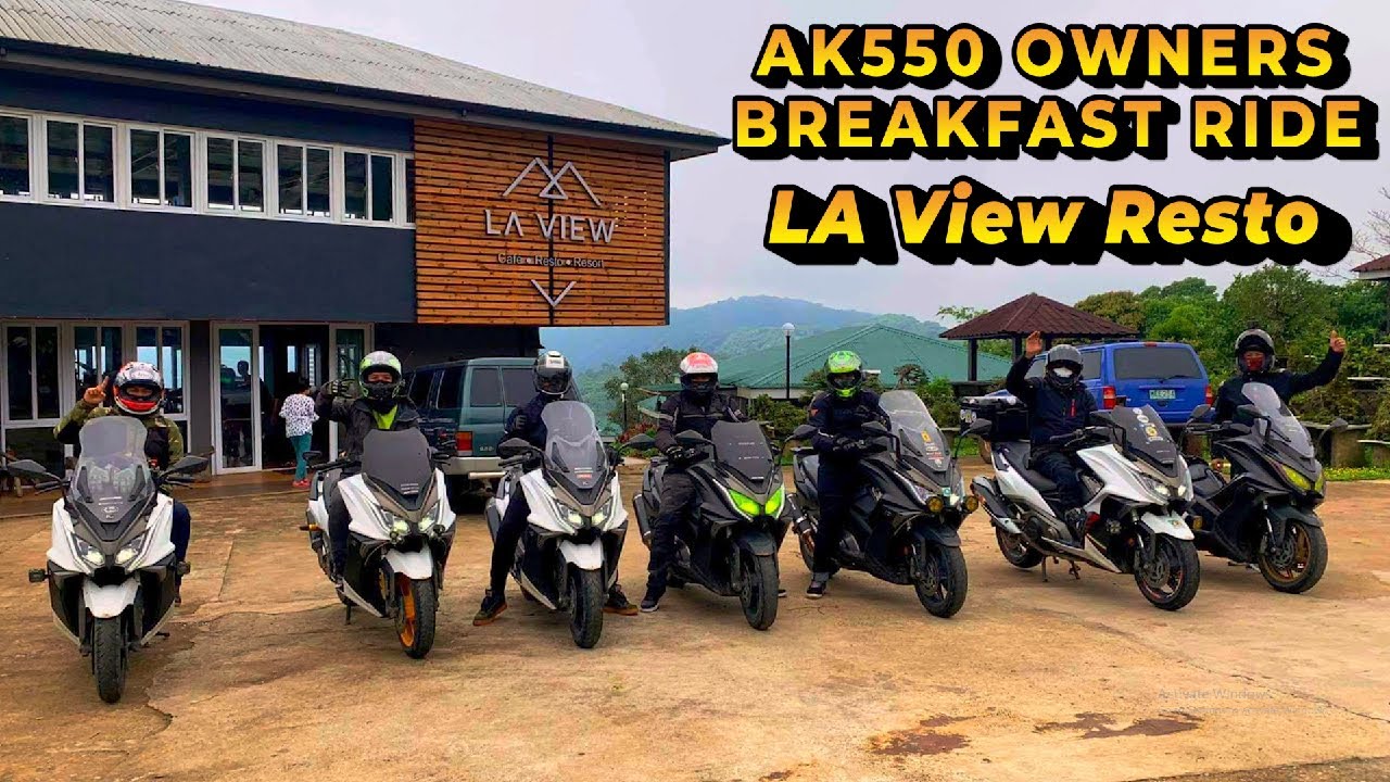 AK550 Owners Breakfast Ride | LA View Resto | Tanay Highlands