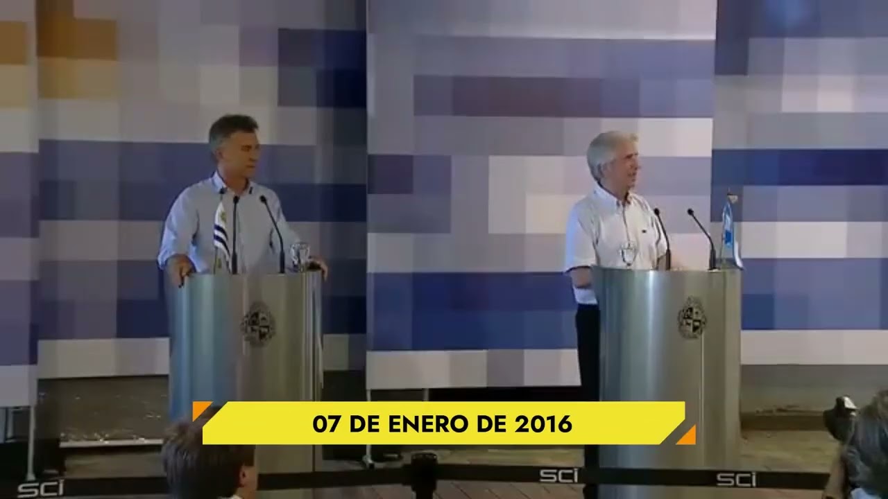 07 de Enero - Un día como Hoy Mauricio Macri