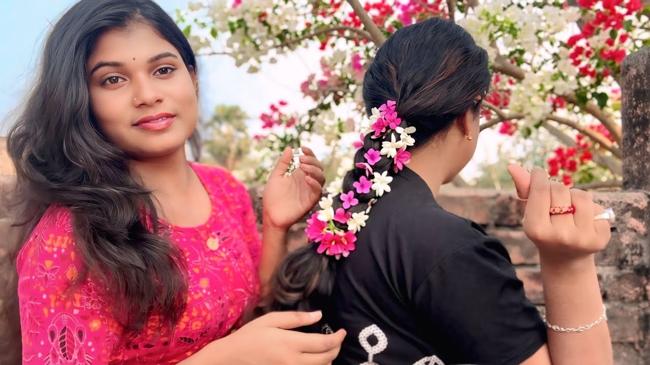 ASMR Hairplay With My Sister | Scalped Massage, Combing, Hair Style | 🫶