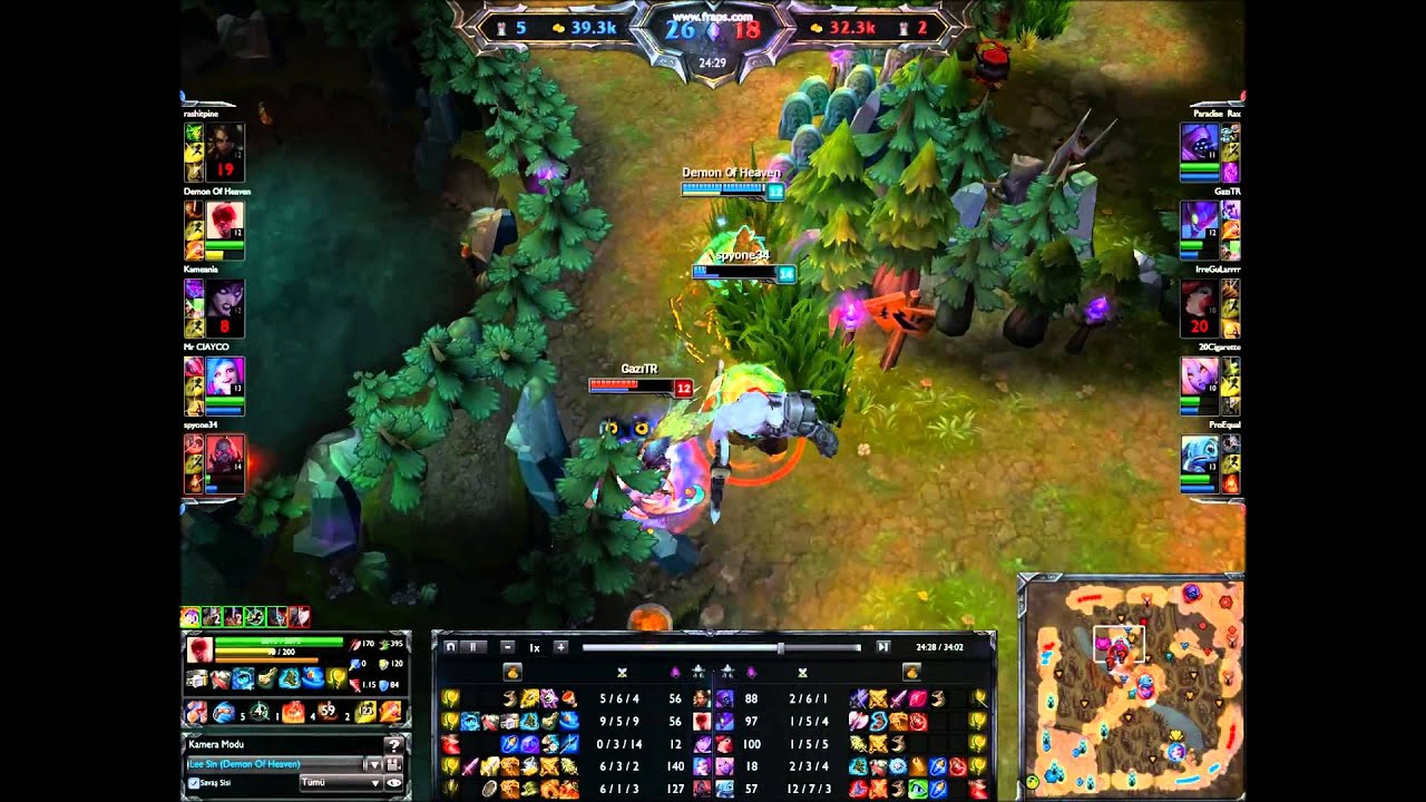 Lee sin İnsec Montage