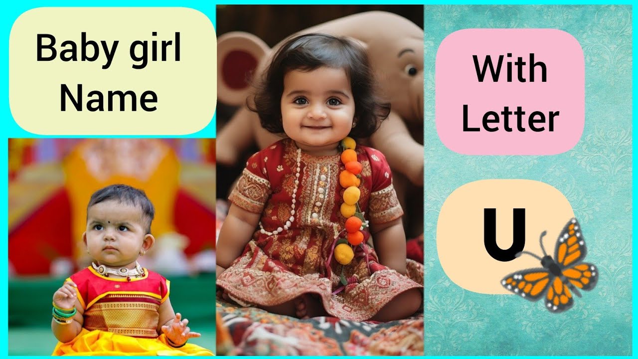 Baby girl name start with letter 'U' ll Baby girl names