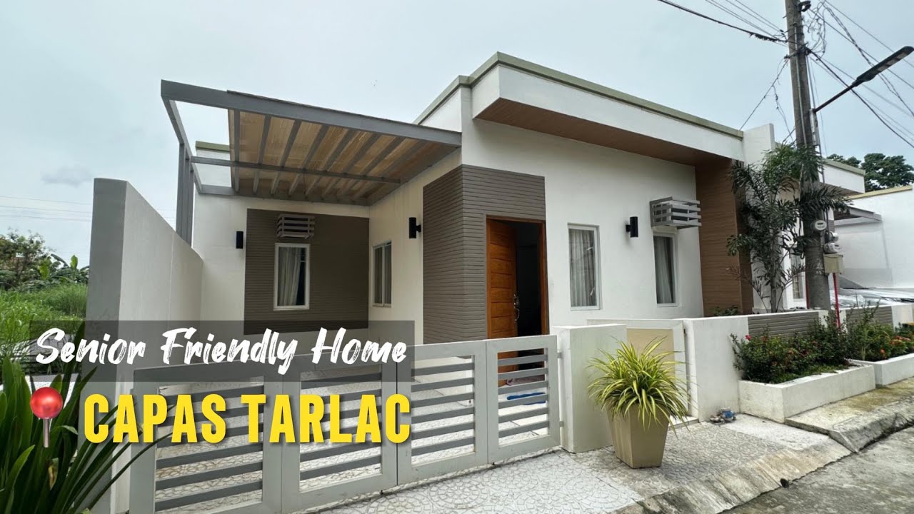 3BR SENIOR FRIENDLY HOME IN CAPAS TARLAC I 137K DP TO MOVE IN