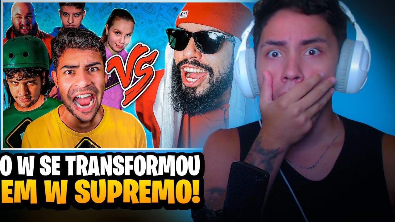 Liga Mistério Vs. Mussa - Batalha de Youtubers React