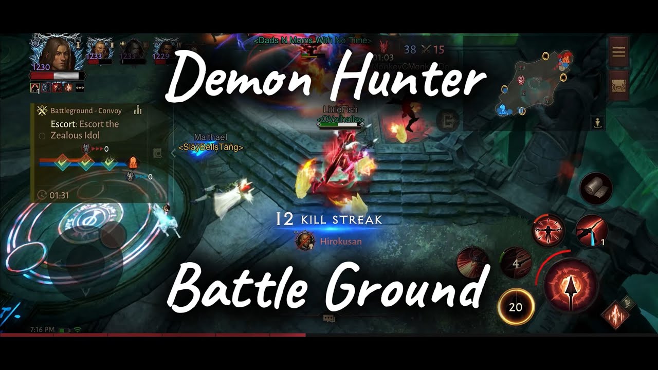 Diablo Immortal PvP | Demon Hunter | Little Fish