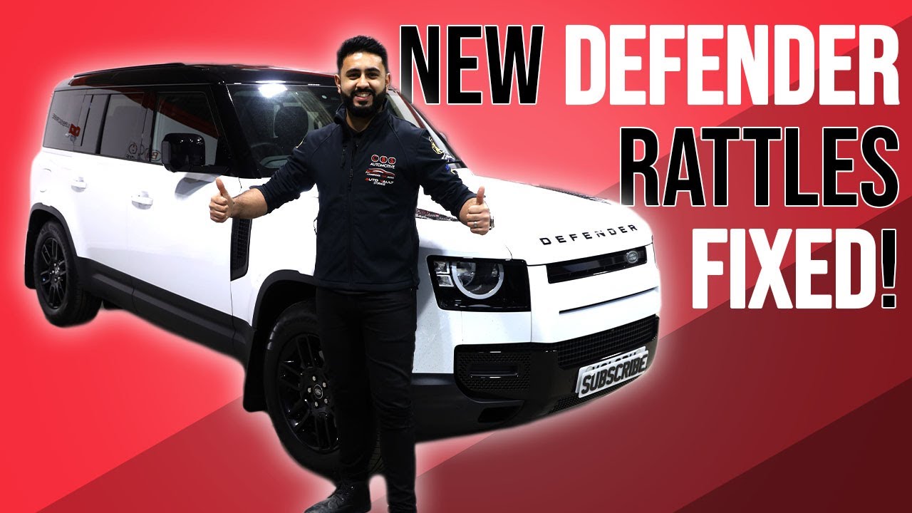 New Defender Rattles Fixed!! | Land Rover Defender 110 Soundproofing
