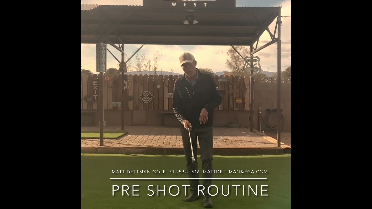Pre shot routine