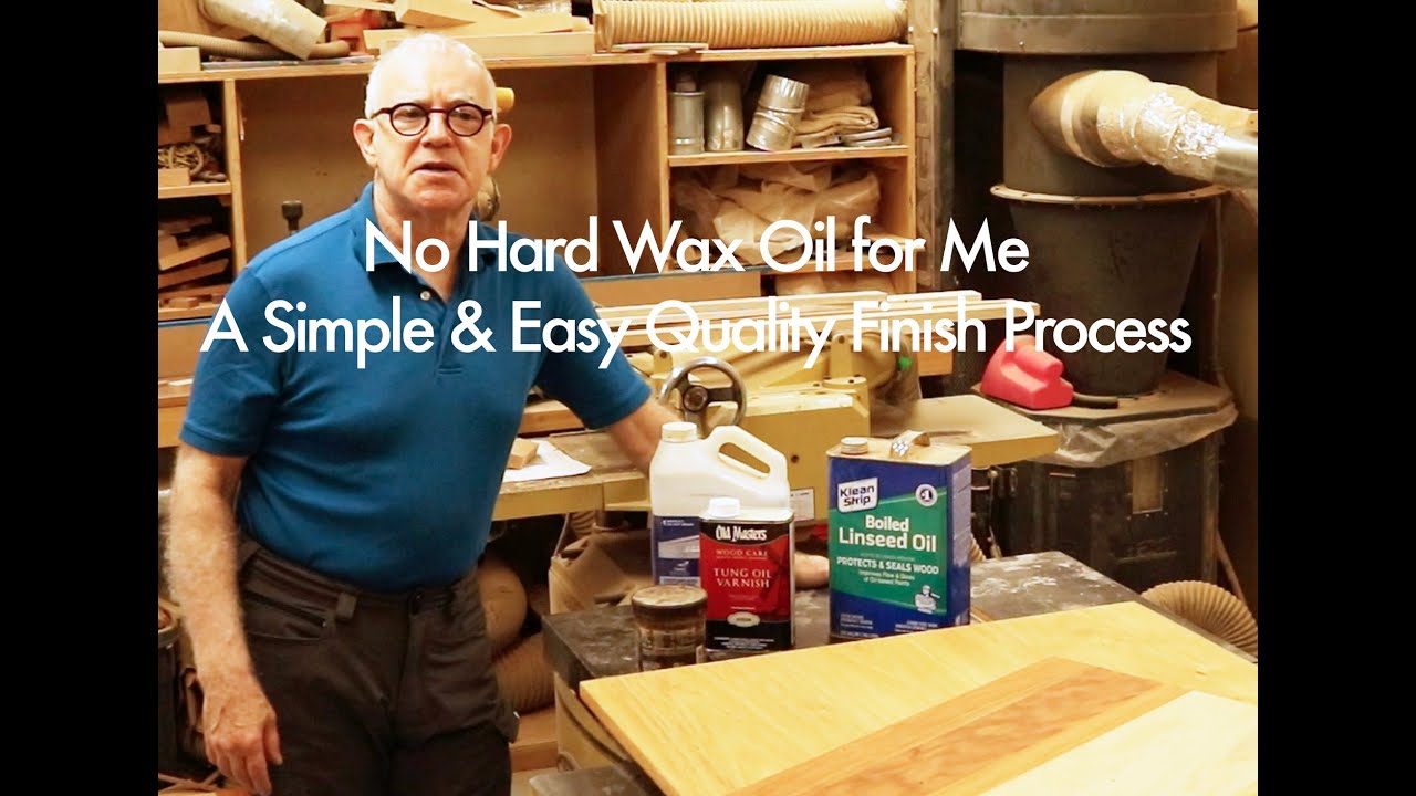 No Hard Wax Oil for Me - Simple Easy Affordable Furniture Finishing