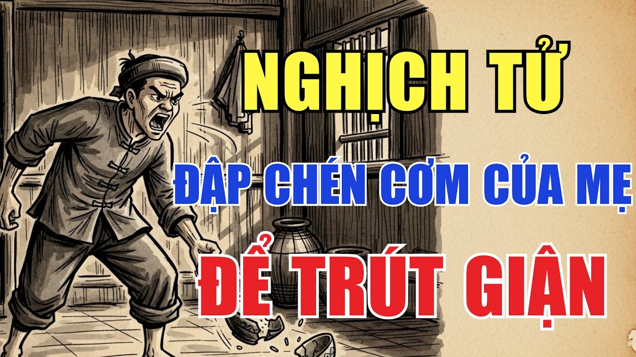 TỘI BẤT HIẾU: Đứa Con Nghịch Tử Đập Vỡ Chén Cơm Đang Ăn Của Mẹ Để Trút Giận | Quả Báo Kinh Hoàng