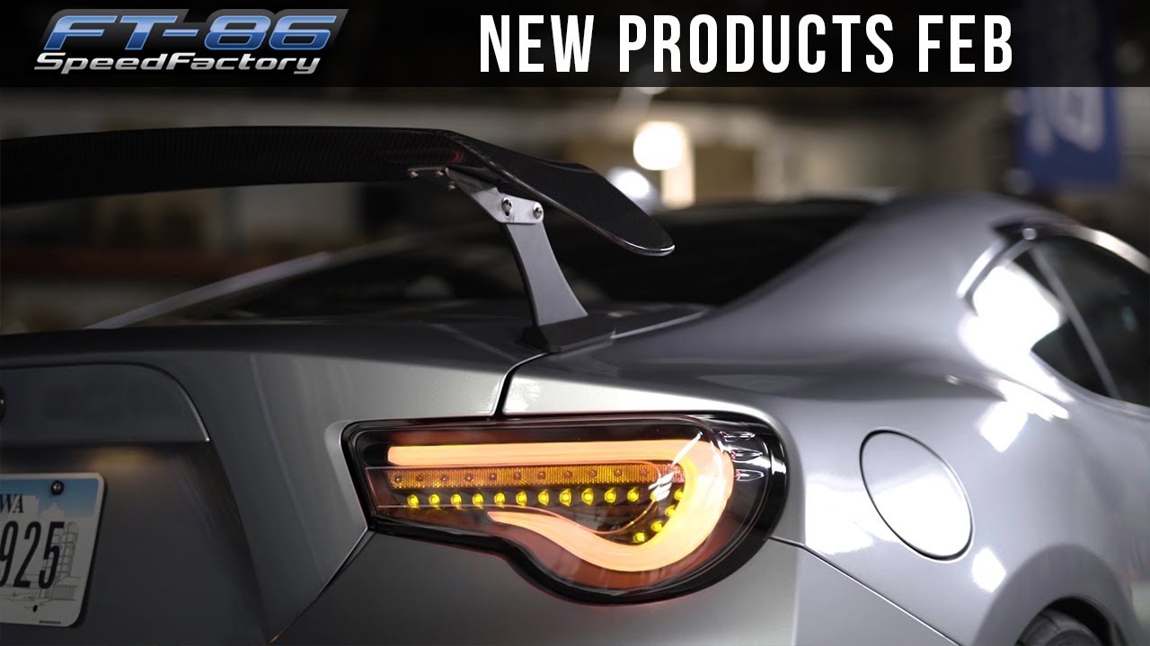 New Products Feb 2018 - FT86SpeedFactory