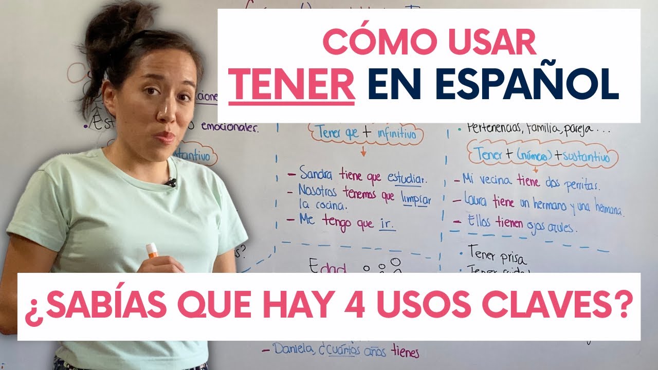 C&oacute;mo Usar el Verbo Tener (To Have): 4 Usos Claves