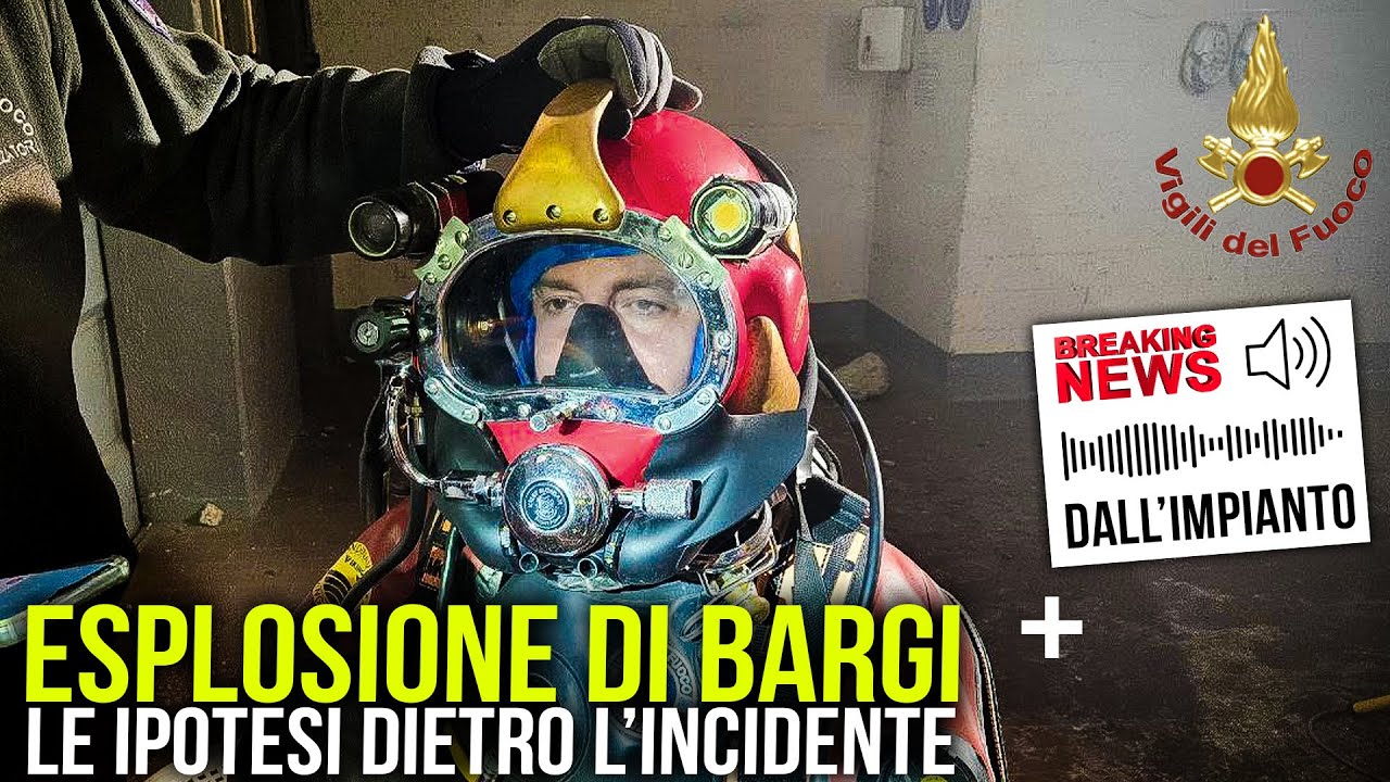 ESPLOSIONE di BARGI: le IPOTESI e il PRIMO MESSAGGIO VOCALE direttamente da un LAVORATORE!