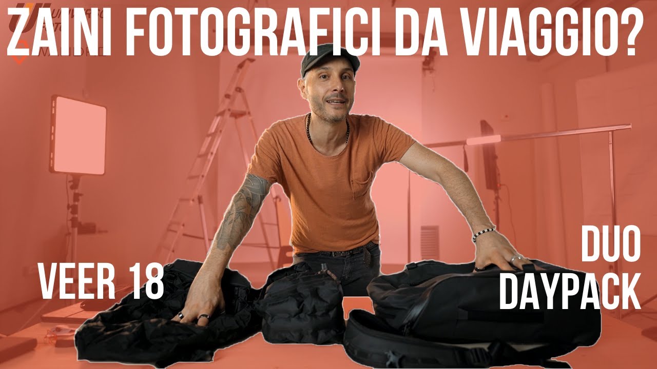 I migliori zaini fotografici da viaggio? Conosci Wandrd Duo Daypack e Veer 18?