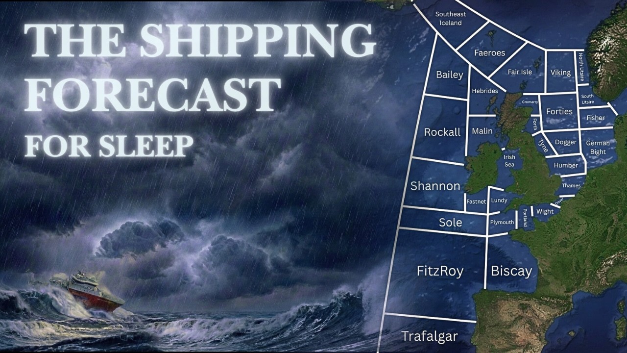 Shipping Forecast Compilation for Sleep & Anxiety (1 Hour 40 Minutes)