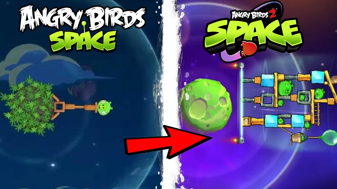 Я воссоздал трейлер Angry Birds Space в Angry Birds 2 Space!