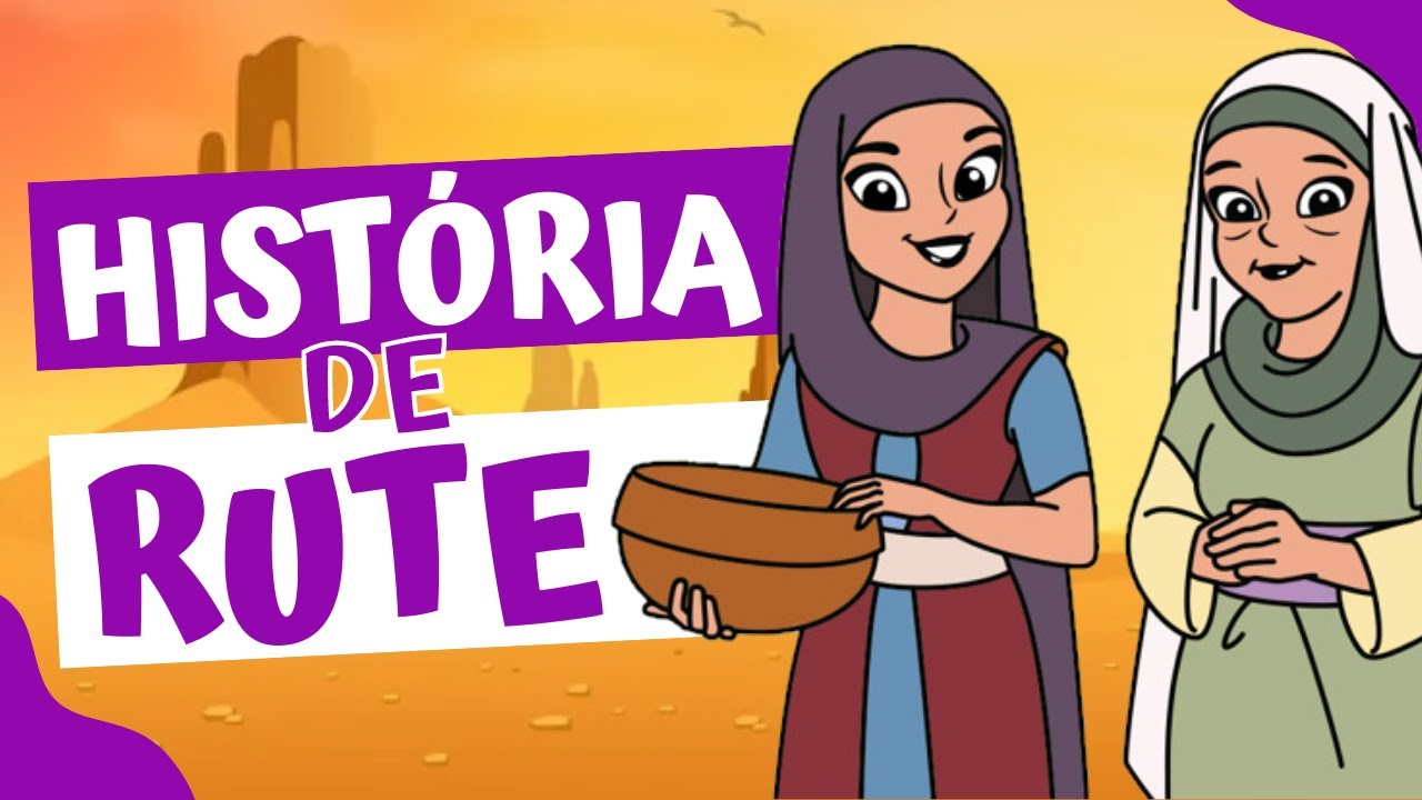A História de Rute 🤗👸 | Desenho Bíblico Católico