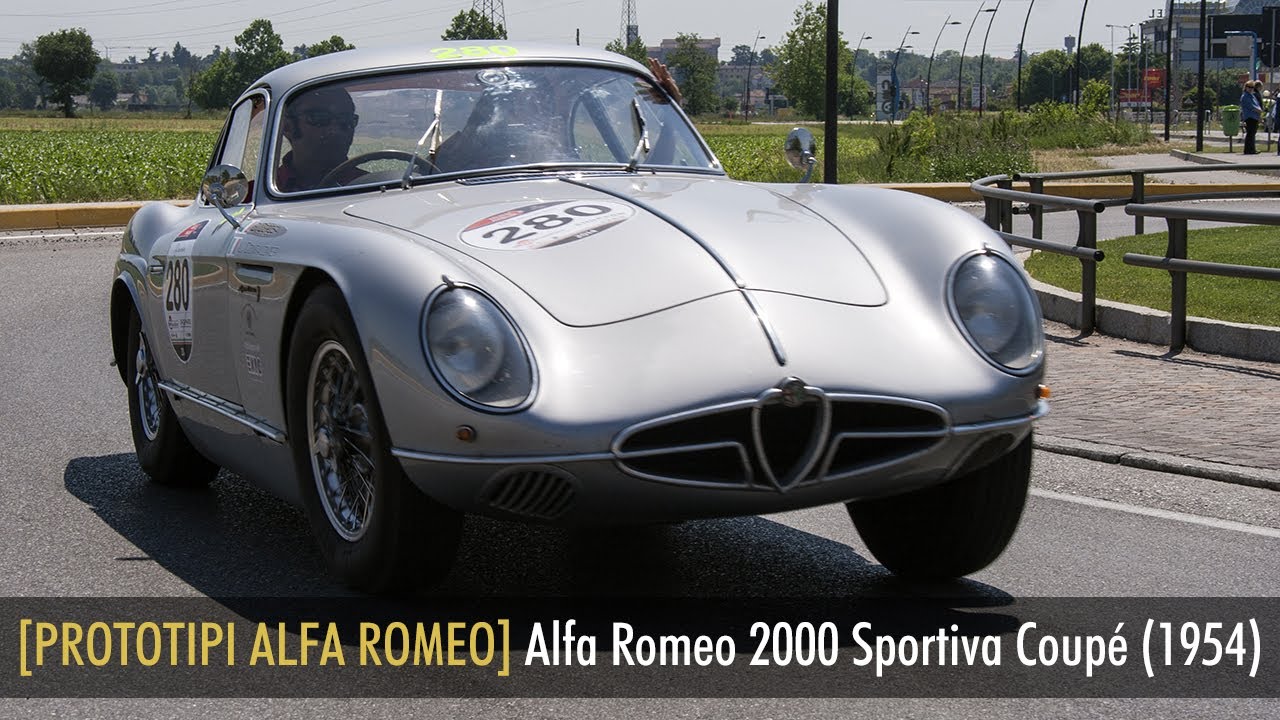 [MOTORI] Alfa Romeo 2000 Sportiva Coupè (1954)