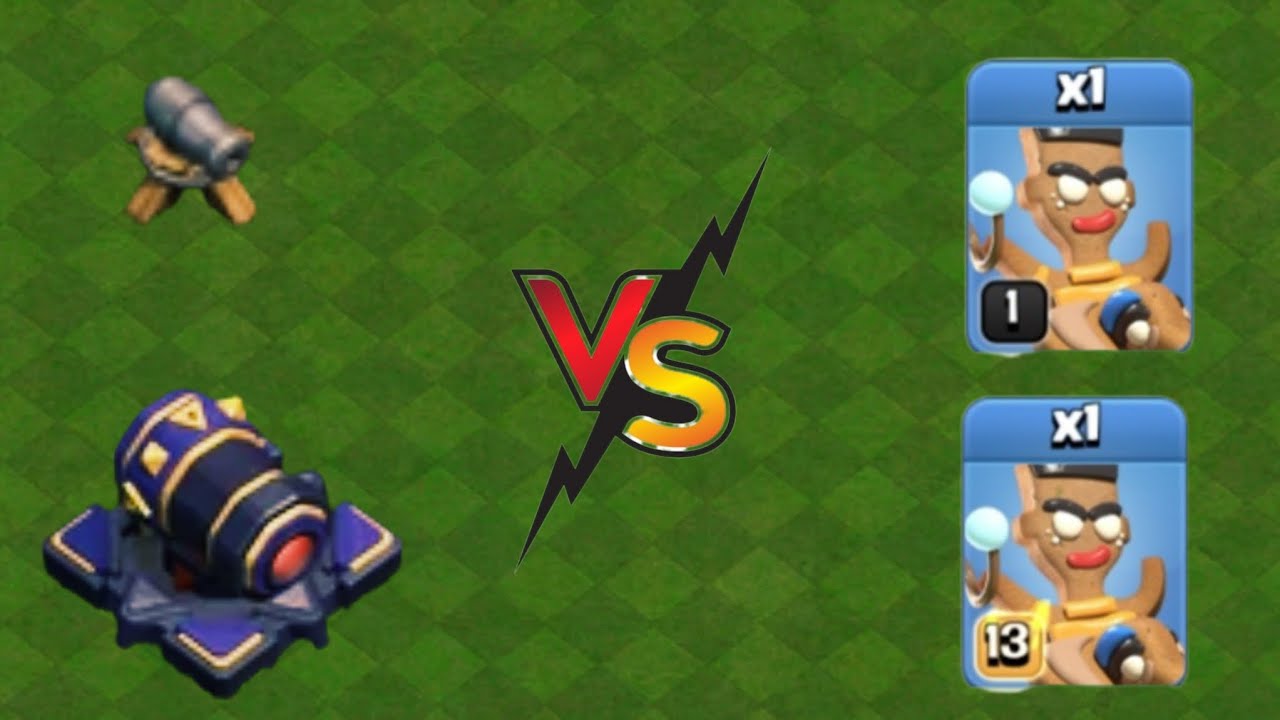 Ram Rider Level 1–Max vs Cannon Level 1–21 | Clash of Clans Upgrade Battle Test #supercell #coc 