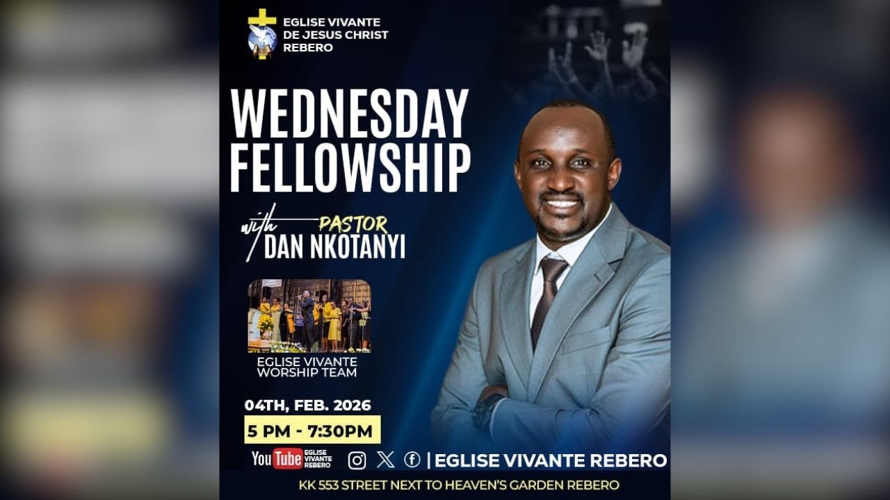 04.FEB.2026 ||WEDNESDAY EVENING SERVICE | EGLISE VIVANTE REBERO