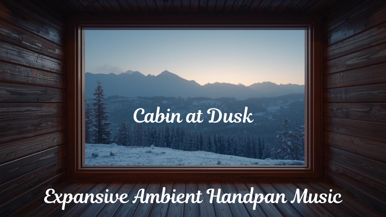 Cabin at Dusk - Expansive Ambient Handpan Music