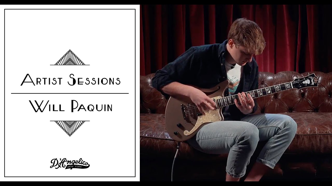 Will Paquin x Deluxe Bedford SH | Artist Sessions | D'Angelico Guitars