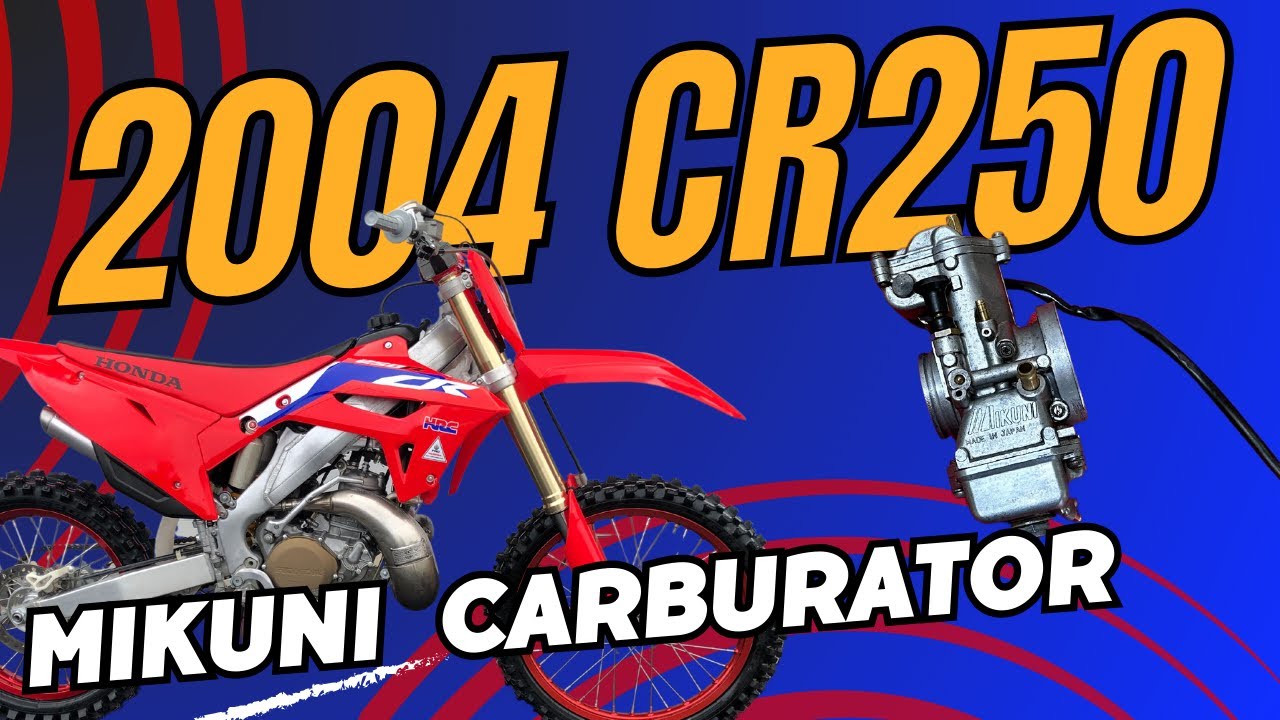 2004 HONDA CR250 MIKUNI CARBURETOR REBUILD, RESTORATION \ BUILD