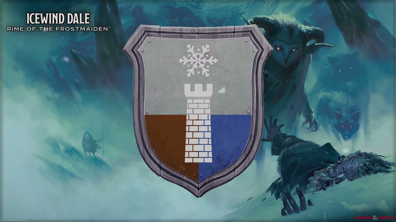 The Town of Tradition, Easthaven | D&D Ambiance | Icewind Dale Campaign Ten-Town | 1 hour Music