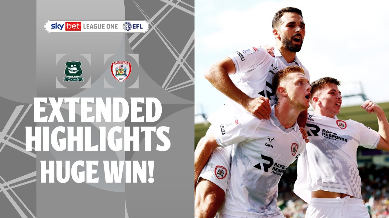 HUGE WIN! | Plymouth Argyle v Barnsley extended highlights