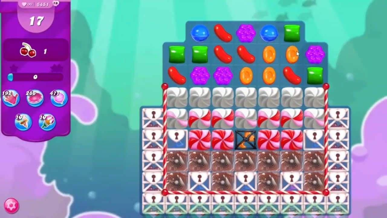 Candy Crush Saga LEVEL 6451 NO BOOSTERS (new version)