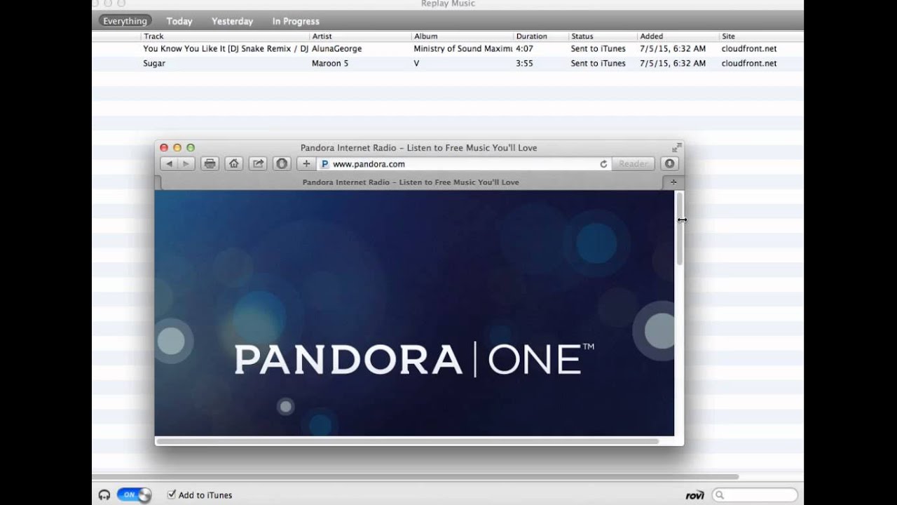 Introduction to Replay Music for Mac
