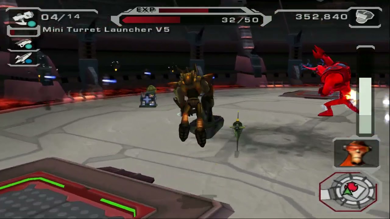 Ratchet Deadlocked (Gladiator) - Ace HardLight Boss Fight [4K 60Fps PCSX2]
