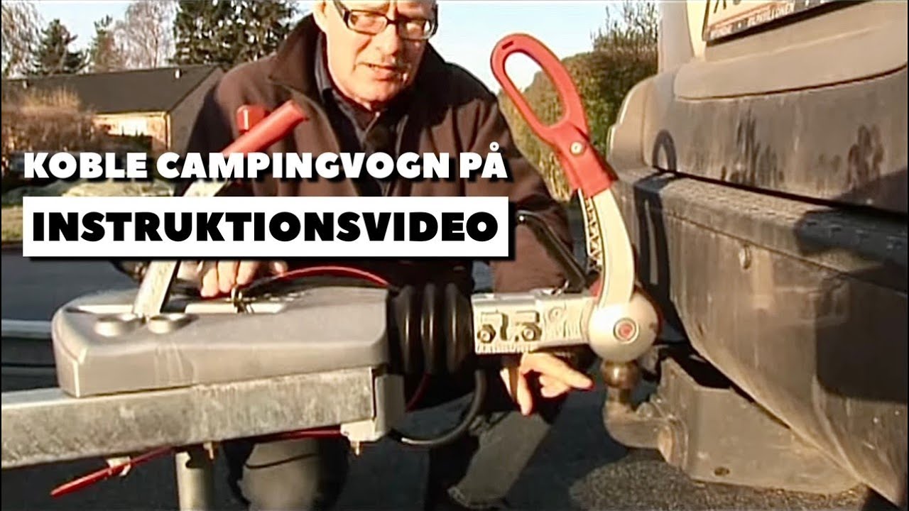 Tilkobling af campingvogn på bilen (med forskellige stabilisatorer)