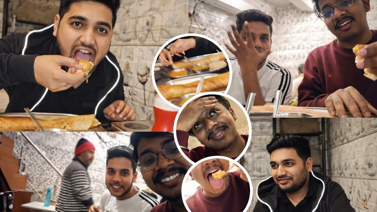 Aaj Dosa Khane Nikal Gaye 😋 |  Food Vlog 