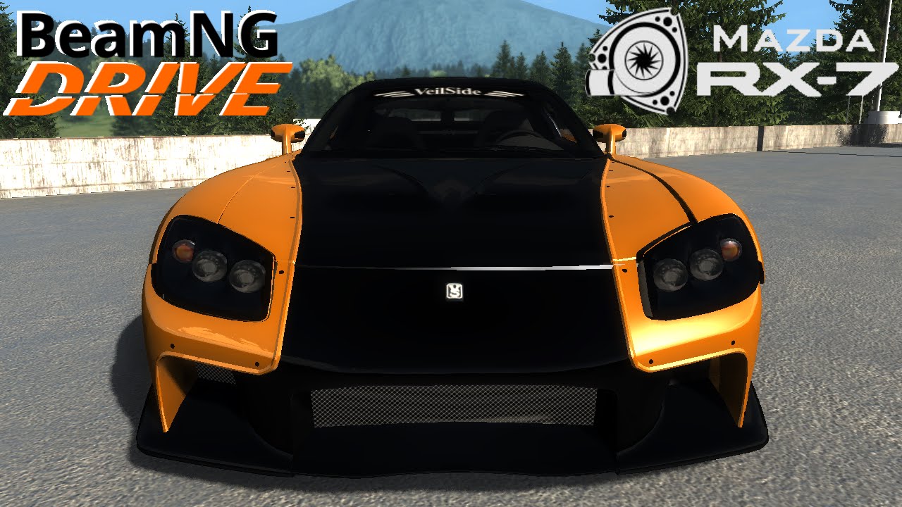BeamNG DRIVE mod Mazda RX 7