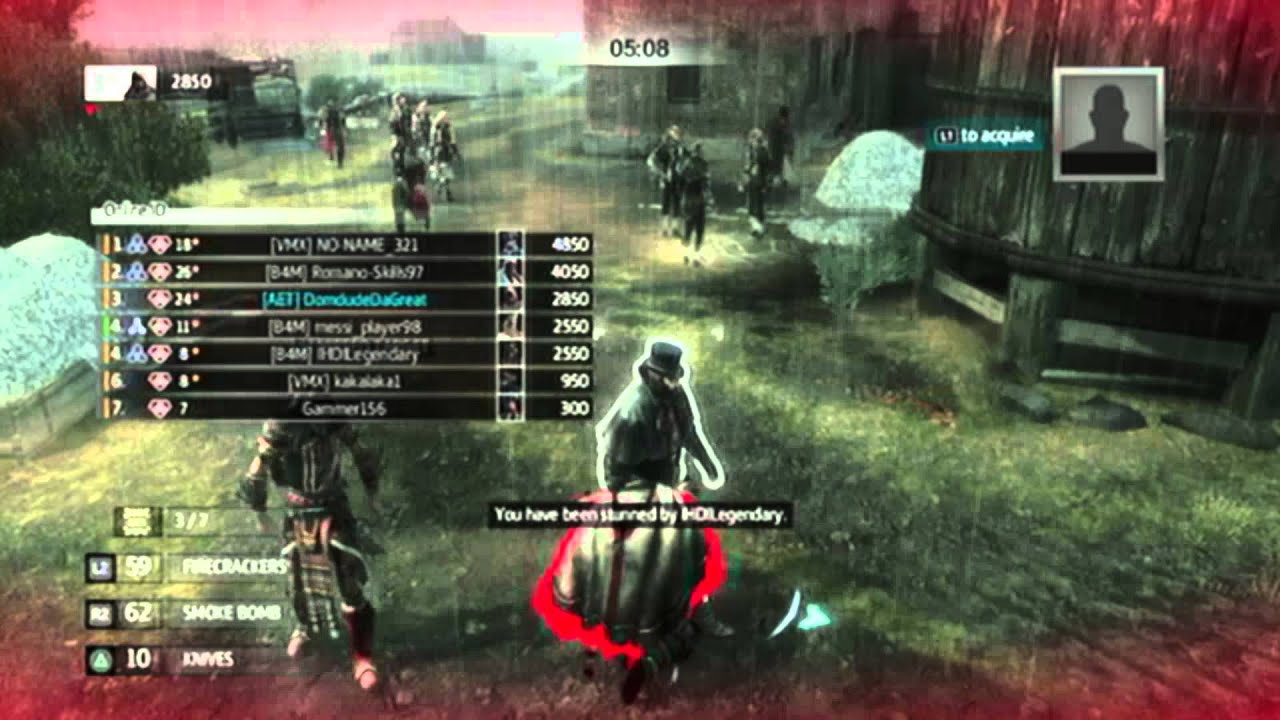 [AC3 Multiplayer] Competitive Assassinate ft. NO-NAME_321, Romano-Skills97, IHDILegendary, messi98