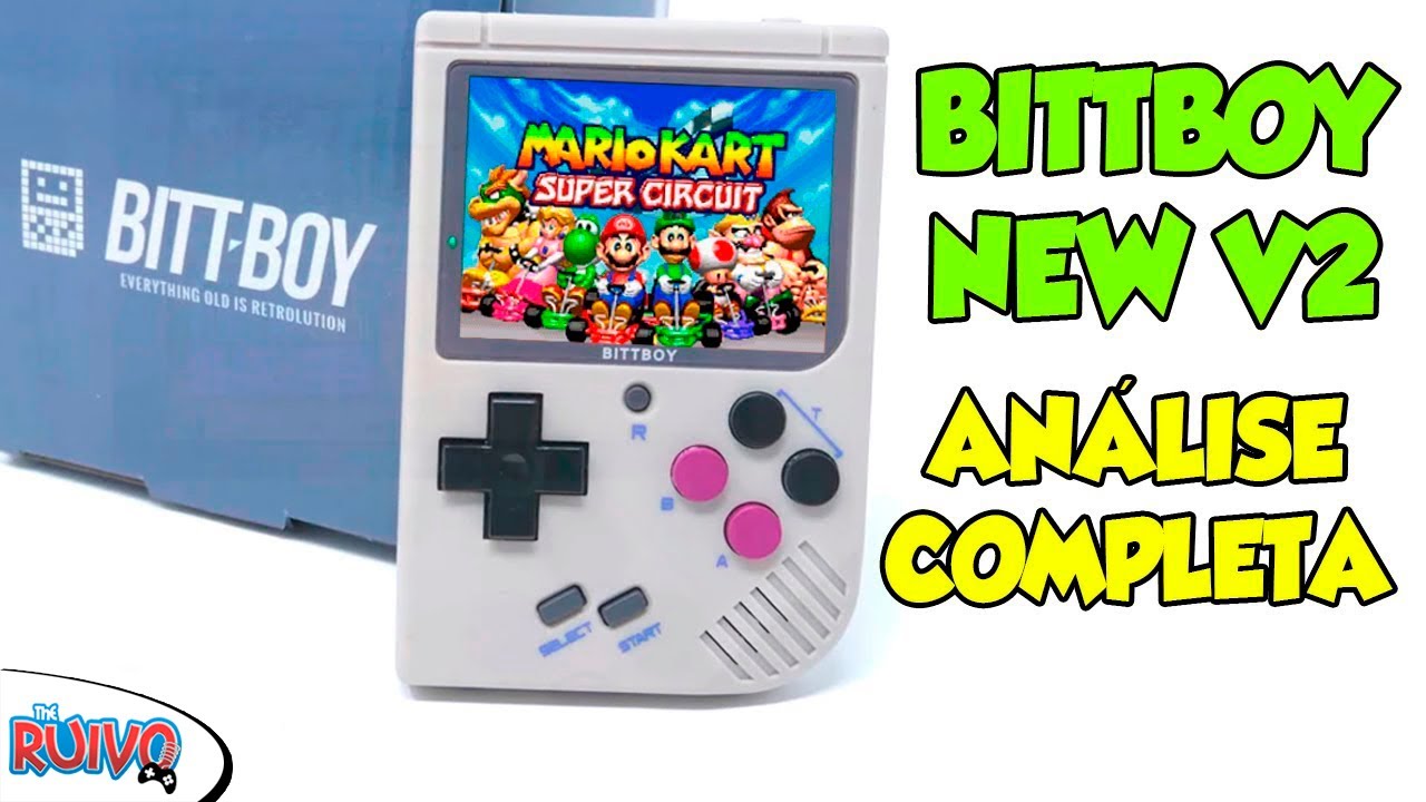 New Bittboy V2 é MAIS do que um Mini Gameboy
