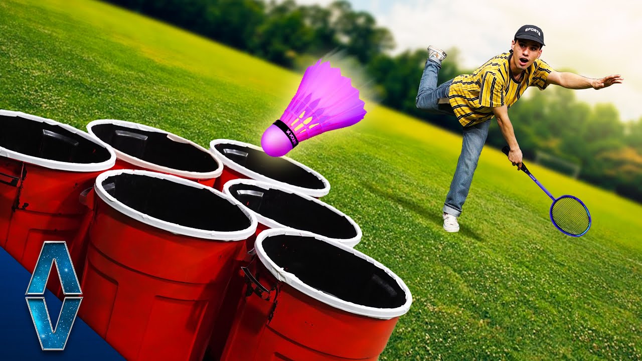 Random Sports Cup Pong Challenge!
