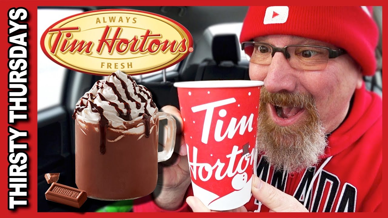 Hershey's Hot Chocolate 🍫☕ Tim Hortons - Thirsty Thursdays