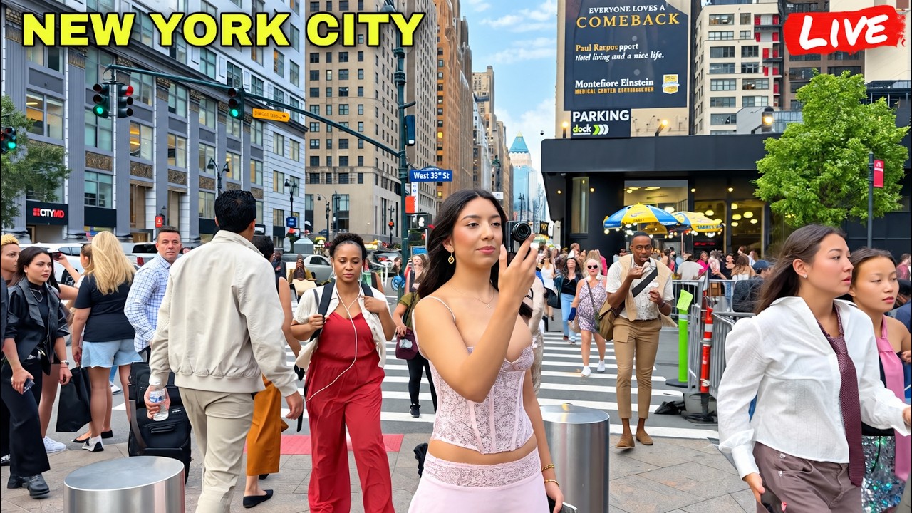 IRL New York City Tuesday Evening Walk In Manhattan (15th September 2026)