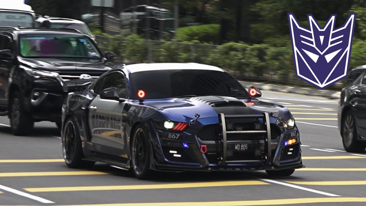 Malaysians Turn Their Cars into Transformers!!! (Ford Mustang GT, Proton Waja)