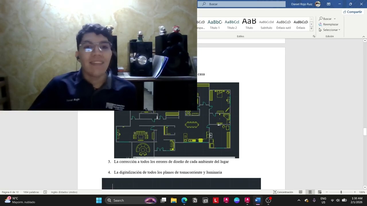DEFENSA DEL PROYECTO FINAL DE ILUMINACION